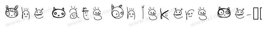 The Cats Whiskers Re字体转换